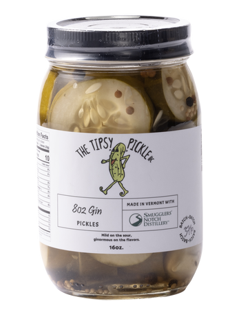 Tipsy Pickle 802 Gin Pickles