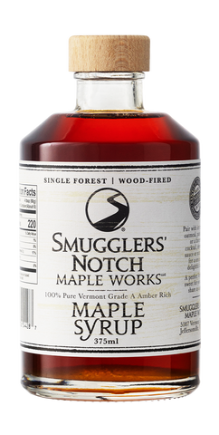 Single Forest, Wood-Fired Maple Syrup 375mL (Short Bottle)