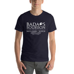 BADA$S BOURBON T-SHIRT WITH WHITE LOGO