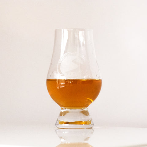 Glencairn Tasting Glass with Vintage, Etched SND Logo | Smugglers' Notch Distillery Online Store